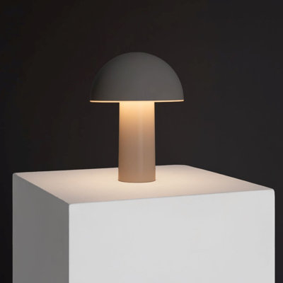 Lampe de table DEL à champignon portable 3 po Celia