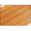 Table d'appoint imitation grain de bois avec rangement double couche, pour les pique-niques d'extérieur et les chaises Adirondack.-1504840718