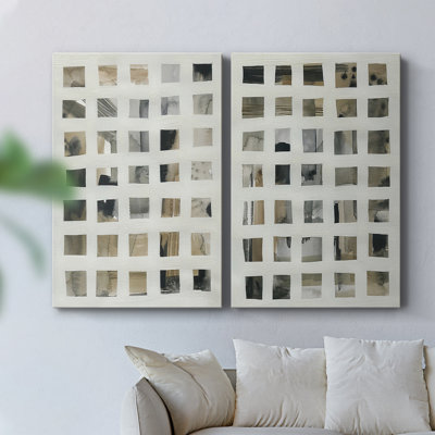 Toile tendue Grid of Grit I-Premium Gallery - prête à être accrochée