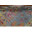 Tapis de style oriental végétal noué à la main Art Deco 9 x 12
