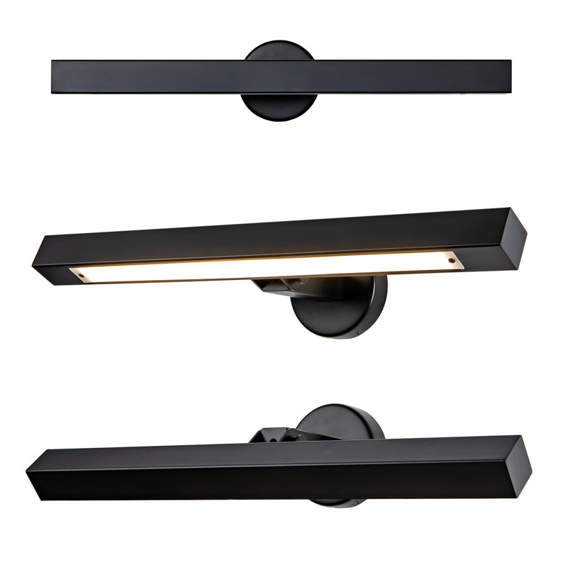 24'' Dimmable LED Wall Mounted Picture Light, Matte Black