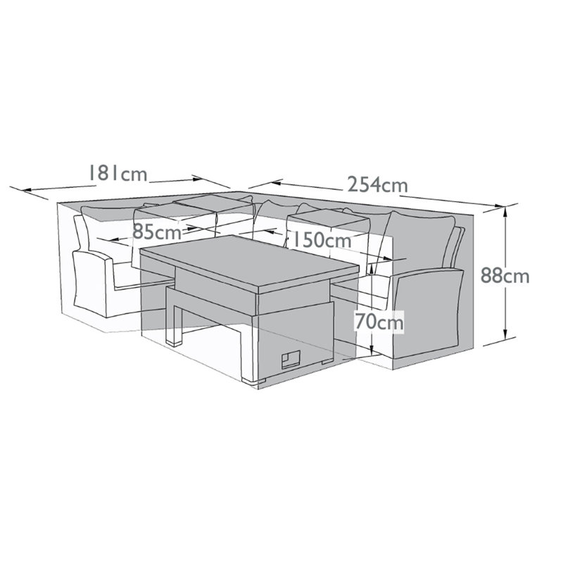 Outdoor Patio Dining Set Cover