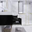 Ensemble de meuble-lavabo simple mural 42 po Glasgow-877936691-877936688