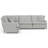 Madiba 3-Piece Upholstered Power Reclining Corner Sectional