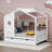Vidoje Kids Bed with Storage Shelf-1043395504-1043395505