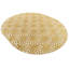 Tapis contemporain de couleur jaune Friederieke-638035070