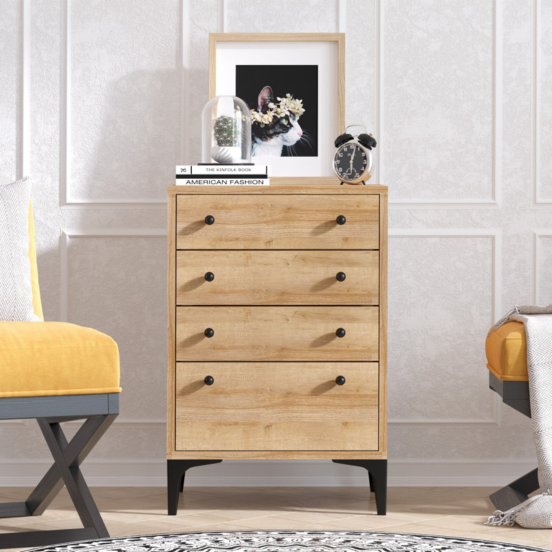 Commode à 4 tiroirs 17,72 po Jamari