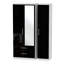 Yvette 3 Door Manufactured Wood Wardrobe-18860341-23704025
