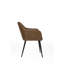 Django 46cm H Polyester Blend Upholstered Armchair in Grey-41008814