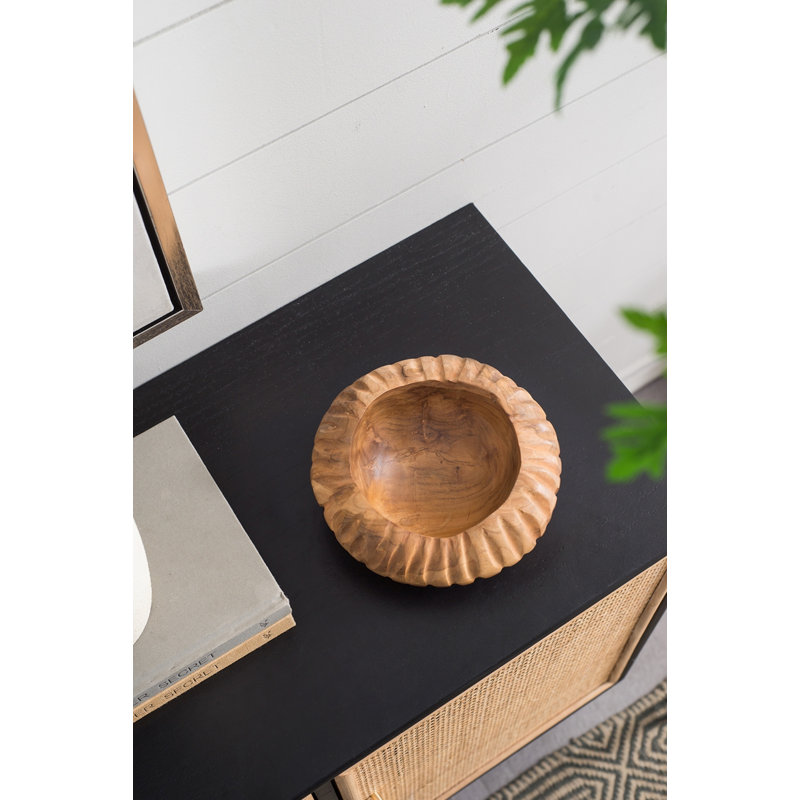 Bol décoratif en bois massif Biggs