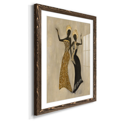 Célébration II - Reproduction d'art graphique sur papier encadré