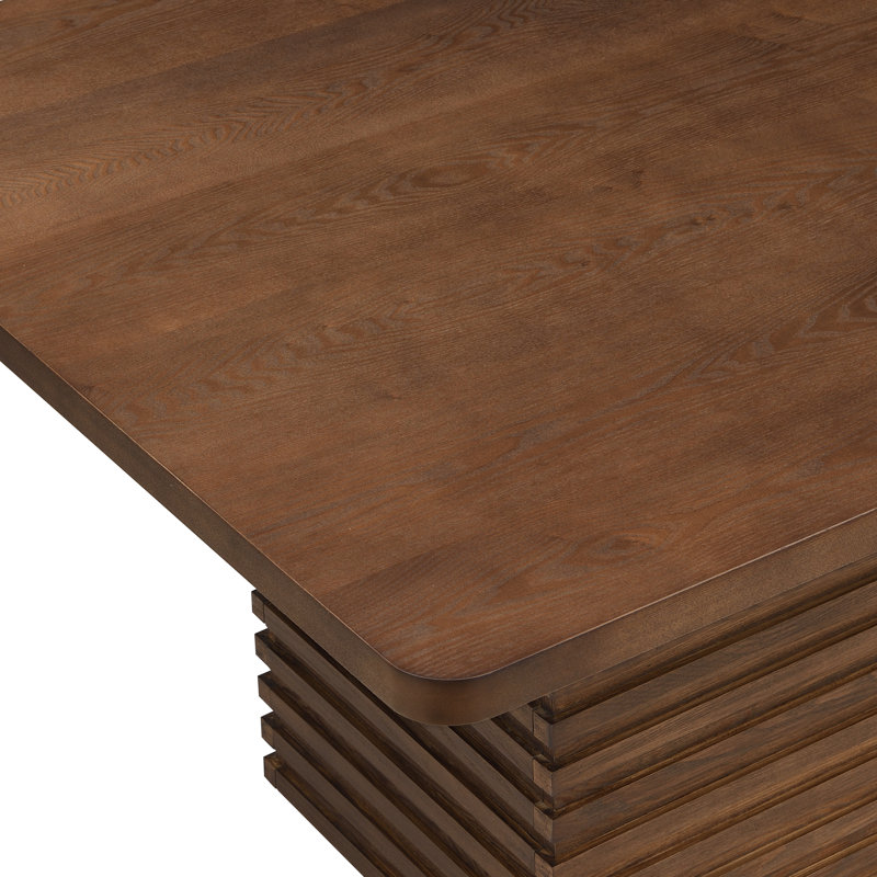 Table de salle à manger Liora, Noyer, 45 po x l 45 po x P 30 po