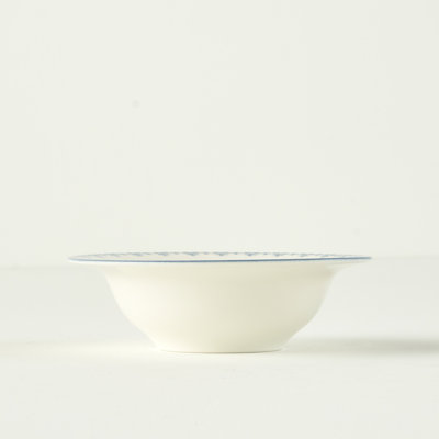 Bol à soupe en porcelaine Bleu Blanc
