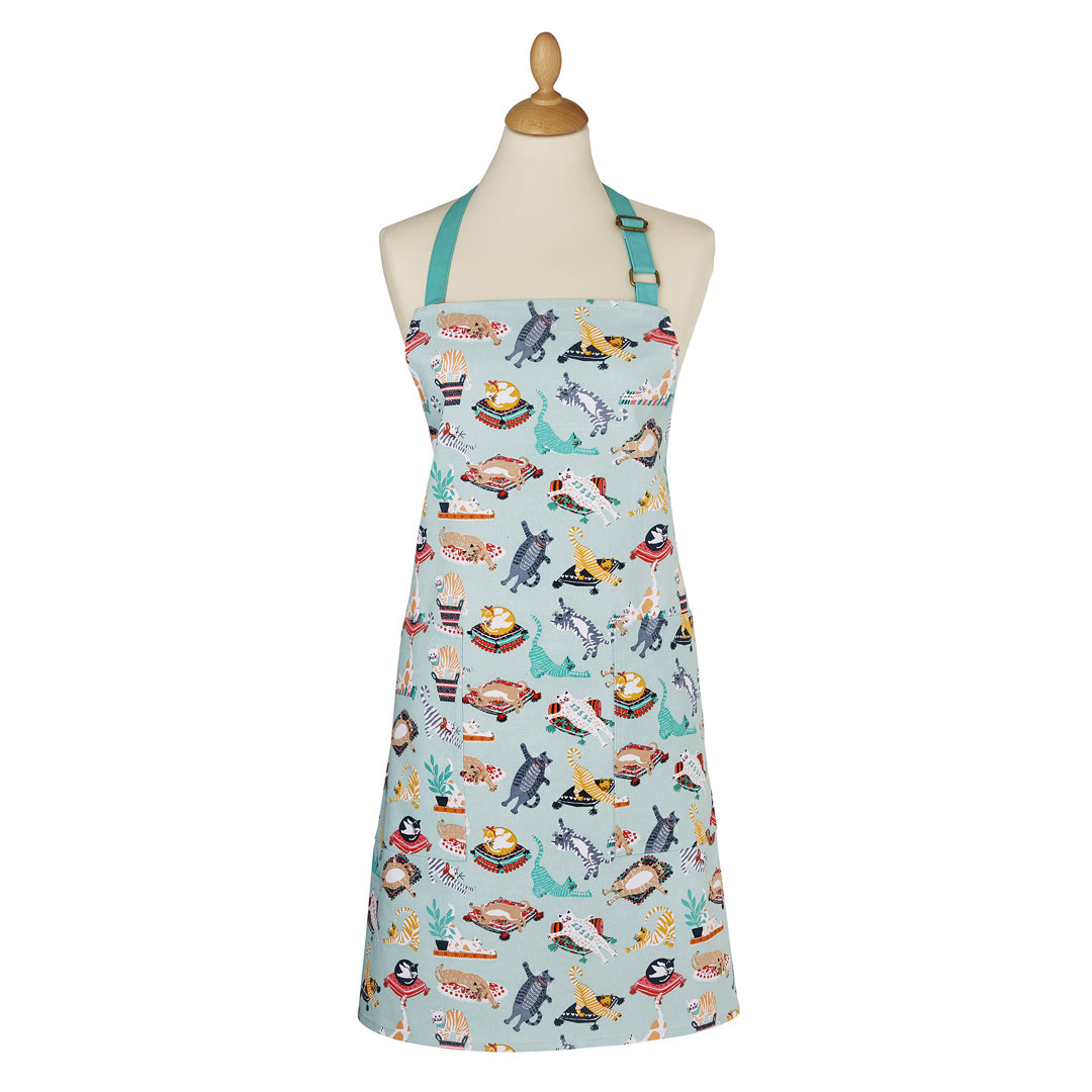 Kitty Cats Cotton Apron