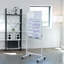 Tableau blanc à double face effaçable à sec VIVO (série CART-WB24A)-48106119