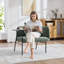 Chaise de loisir décorative avec petite table et coussin de dossier-1121055301