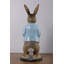 Statue de lapin Rob avec la longue veste Rob The Bunny