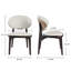 Ensemble de 2 chaises d'appoint Cedar