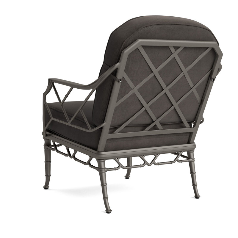 Calcutta Outdoor Lounge Chair, Mica, Fusion Charcoal