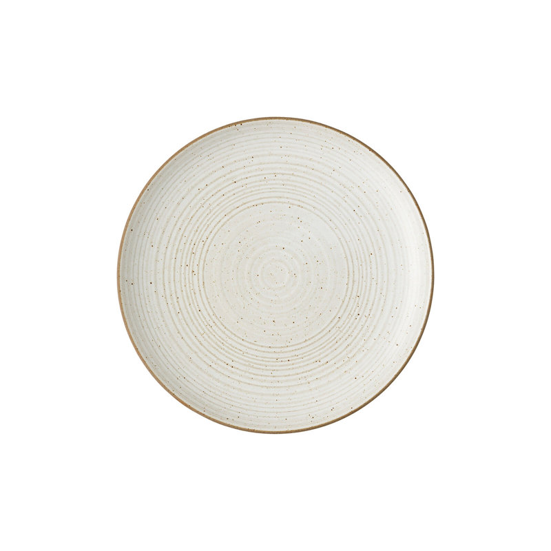 Nature Stoneware Salad/Dessert Plate, Beige/Sand
