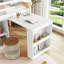 Lit mezzanine simple avec armoire à tiroirs, armoire à tablettes et bureau à tiroirs-1433572170