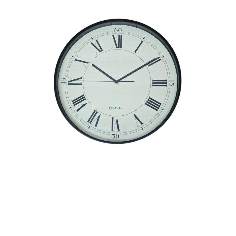 Geko Wall Clock, White