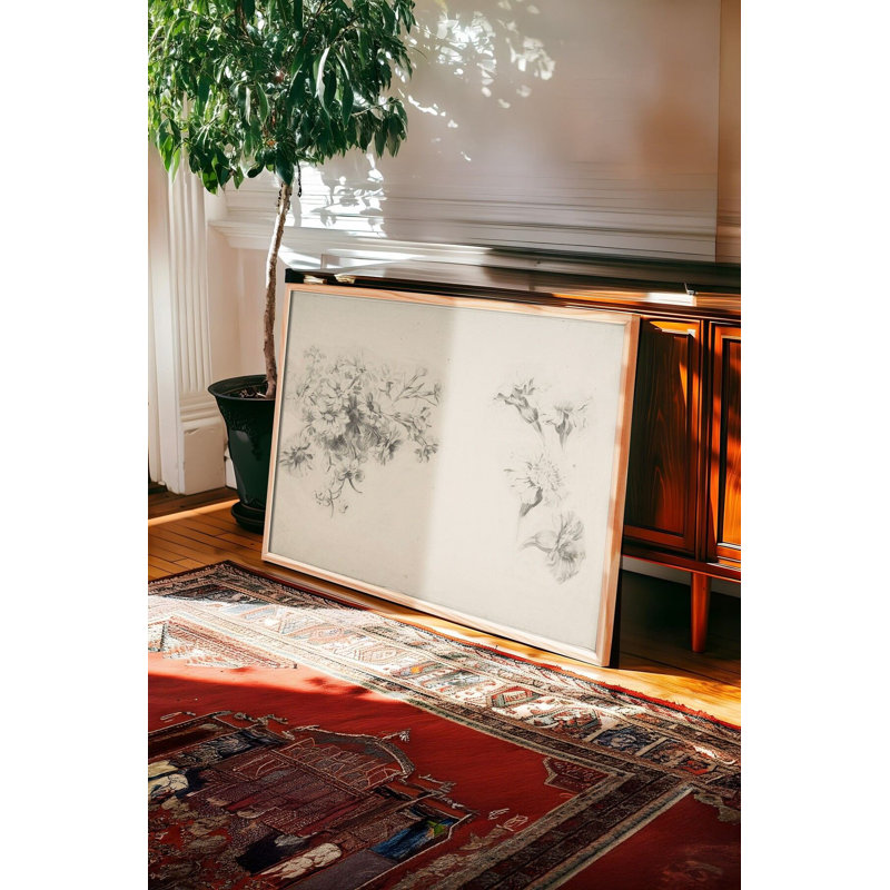 Peinture décorative encadrée