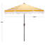256.01cm Market Parasol-818311276