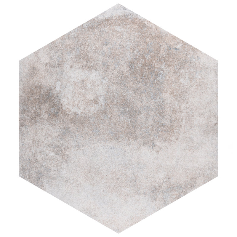 Americana Boston Hex 14" x 16" Porcelain Vintage Wall & Floor Tile