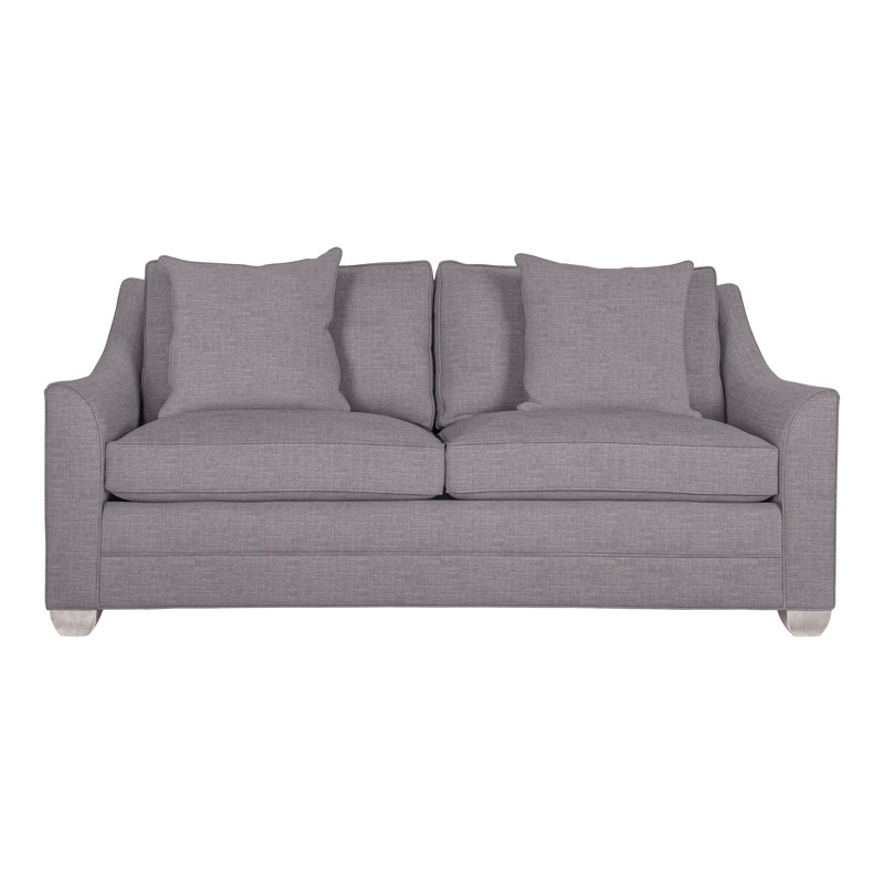 Canapé Nicholas, Gris colombe, Chenille Crypton® ardoise Nomad