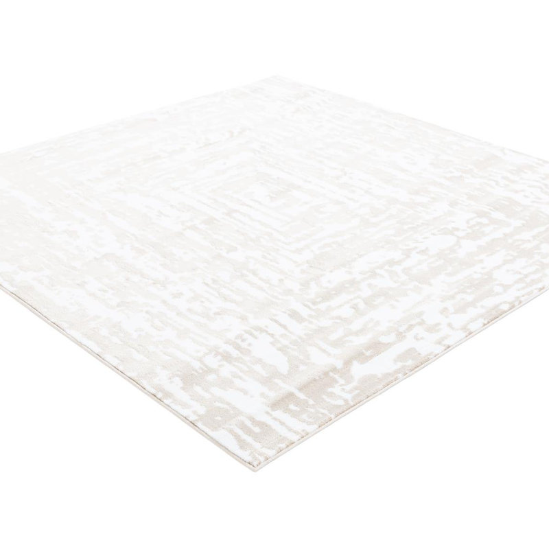 Oak Brook Abstract Indoor Rug, Square 3'3"