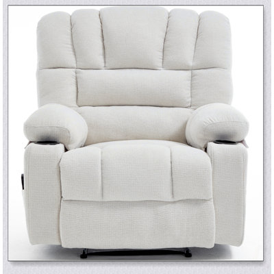 Fauteuil inclinable Living Space avec fonction de chauffage, de vibration et d'inclinaison multiple pour un confort ultime