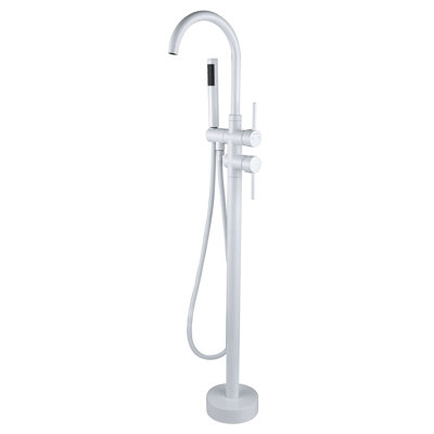 Freestanding Tub Filler with Diverter