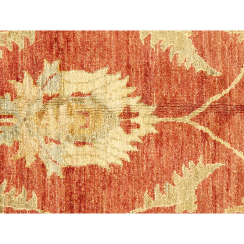 Tapis rouille / doré noué à la main Denver