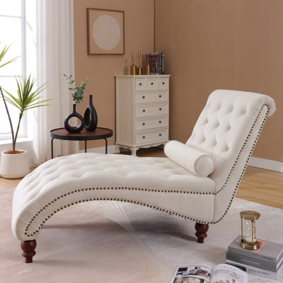 Chaise longue rembourrée Holcroft