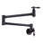 ARCORA Wall Mounted Pot Filler Brass Folding Kitchen Faucet with 2 Handles-101986411