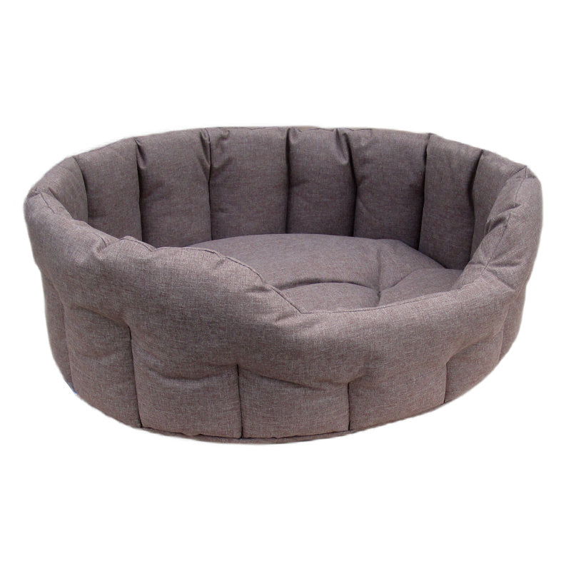 McLoud Polyester Pet Bed, 22cm H x 71cm W x 61cm D, Red Wine