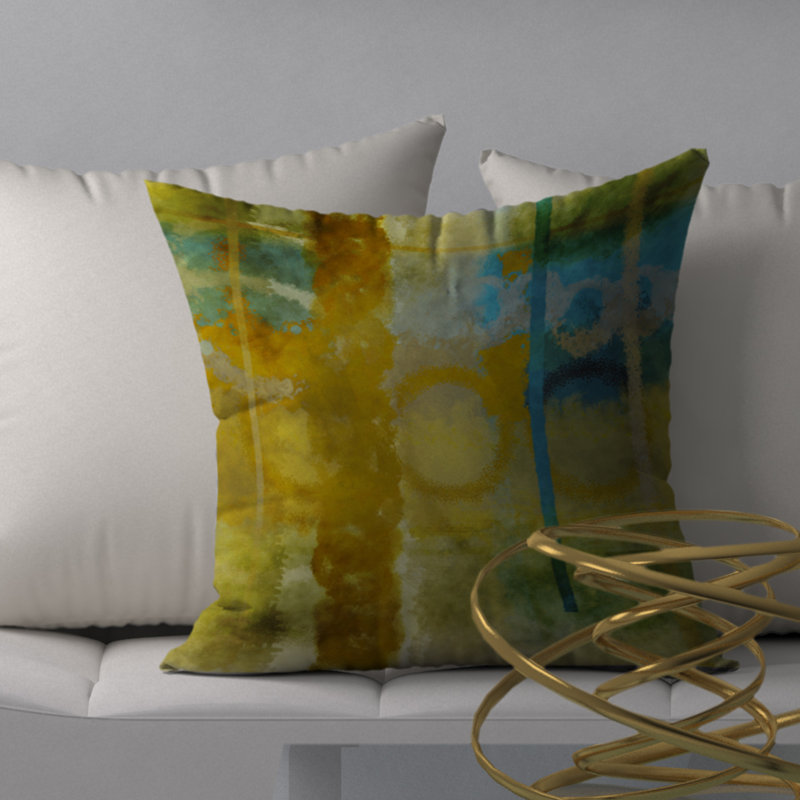 Housse de coussin carrée/insert, H 20 po x l 20 po