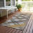 Machine Washable Indoor/Outdoor Chantille ACN2452 Geometric Rug-512766069-512766070