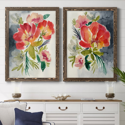 " Twilight Brights I " 2 - Pieces Painting Print