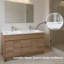 Ensemble de meuble-lavabo double 59 po Anaheid