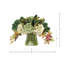 Fall Hydrangea and Heather Arrangement in Decorative Vase