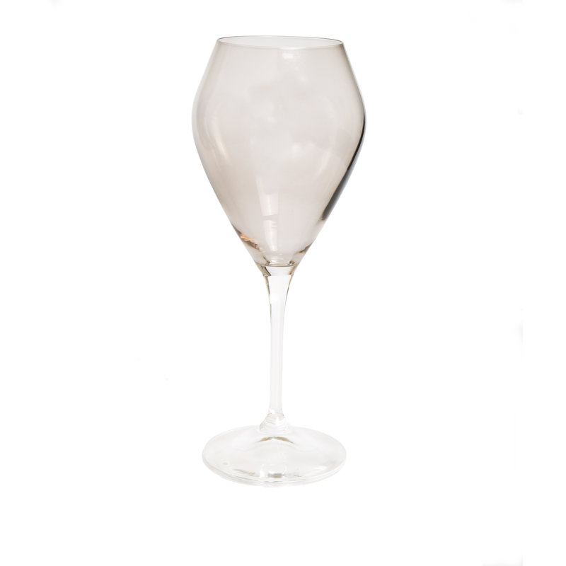 Desilva White Wine Glass Set, Smoked, 14 oz