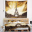 Photographie de paysage paris eiffel towering gray shade tapestry-28483844