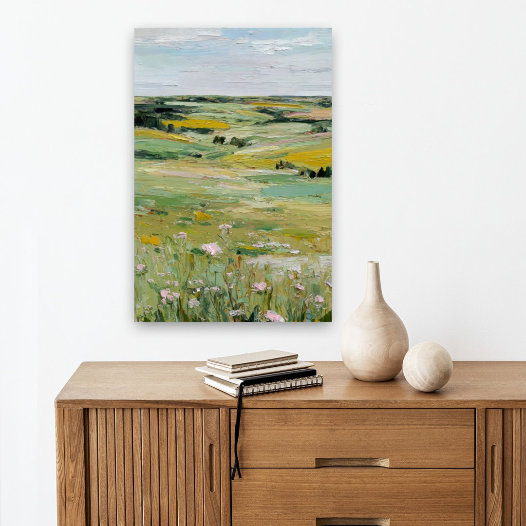 Meadow Abstract Contemporary Wall Art Print