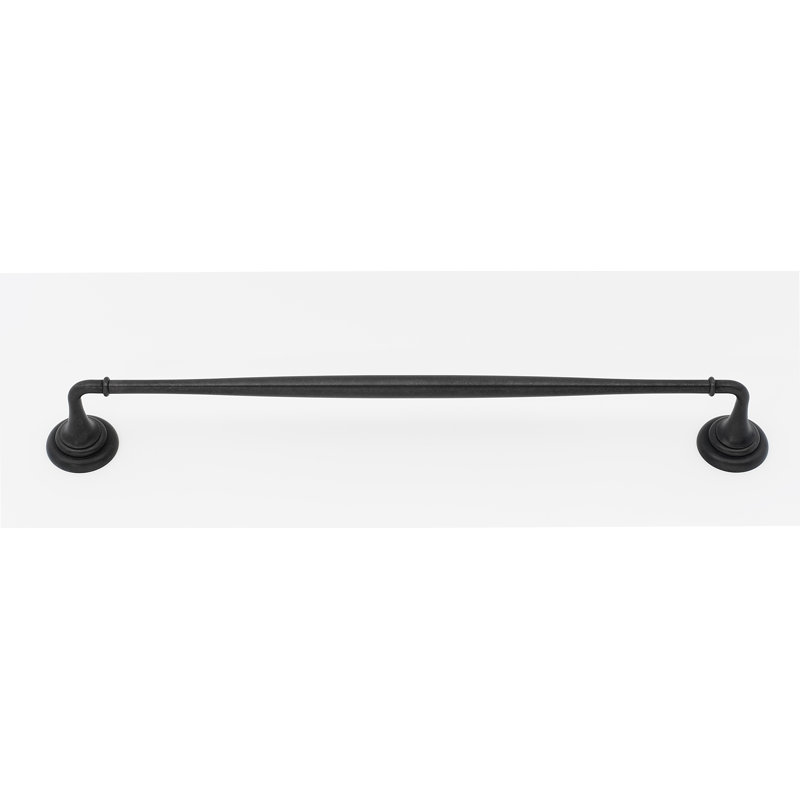 Charlies 1 Wall Mounted Towel Bar, 2" H x 26" L x 2.75" D, Barcelona