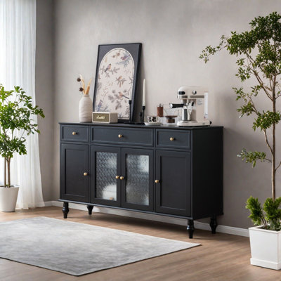 Simple and retro storage cabinet