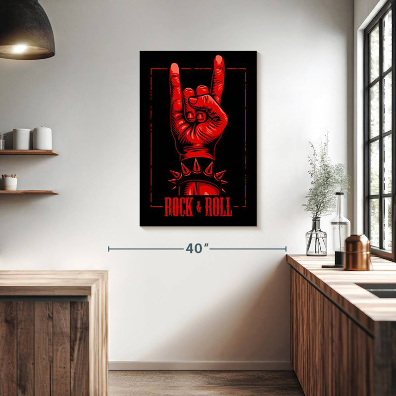 Abarca Red Rock N Roll, 39" H x 26" W