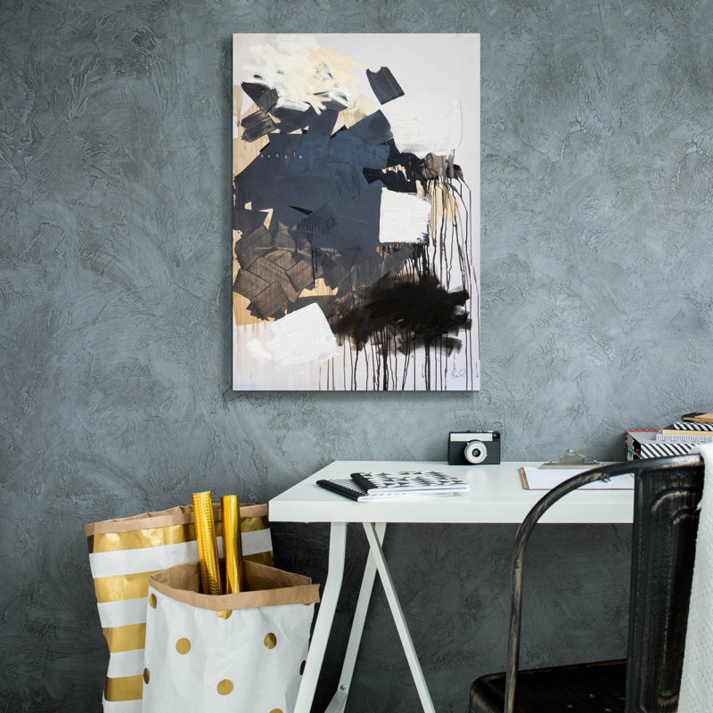 Epic Graffiti 'Why Settle'  by Kent Youngstrom Canvas Wall Art, 18" x 26"