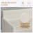 Hydraulic Lift Up Upholstered Storage Cream Daybed-1883040684